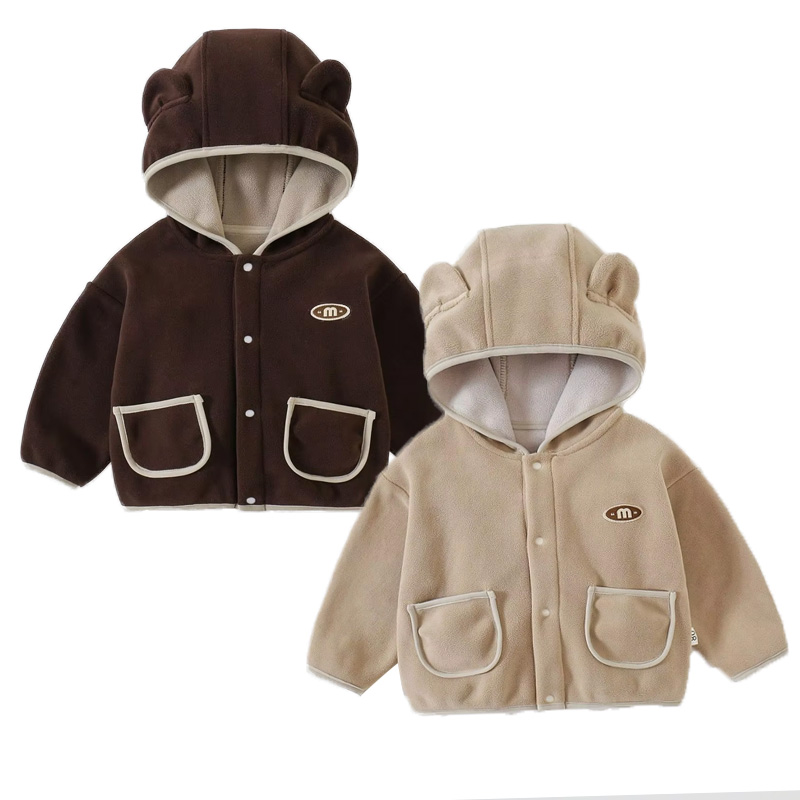 2027 Fleece Children's Jacket  - Toddler Boy Winter Fleece Jacket ulasan dan harga
