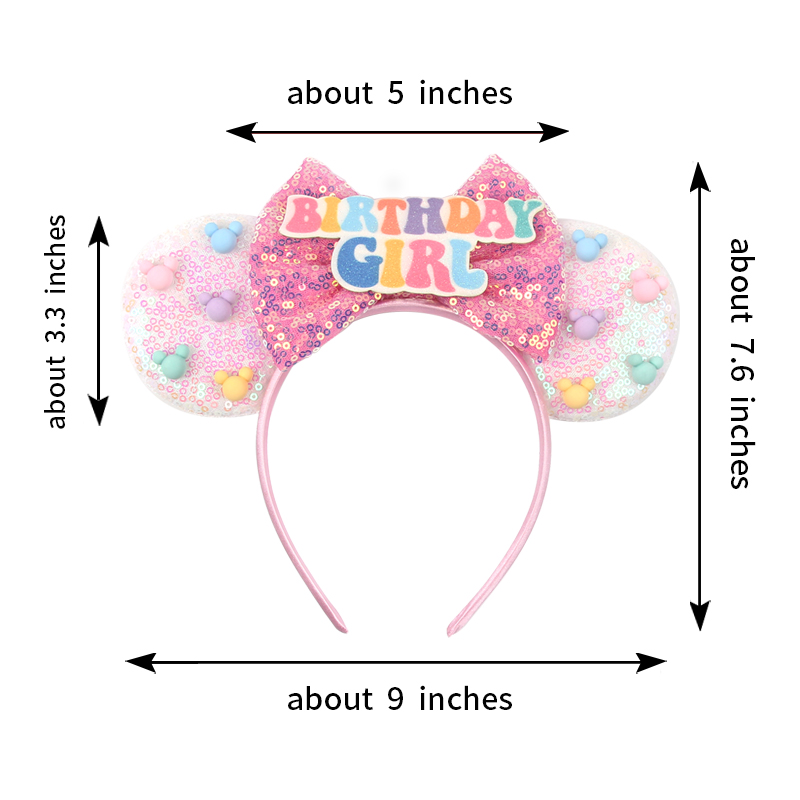 New Girls Happy Birthday Mouse - Baby Gear ulasan dan harga