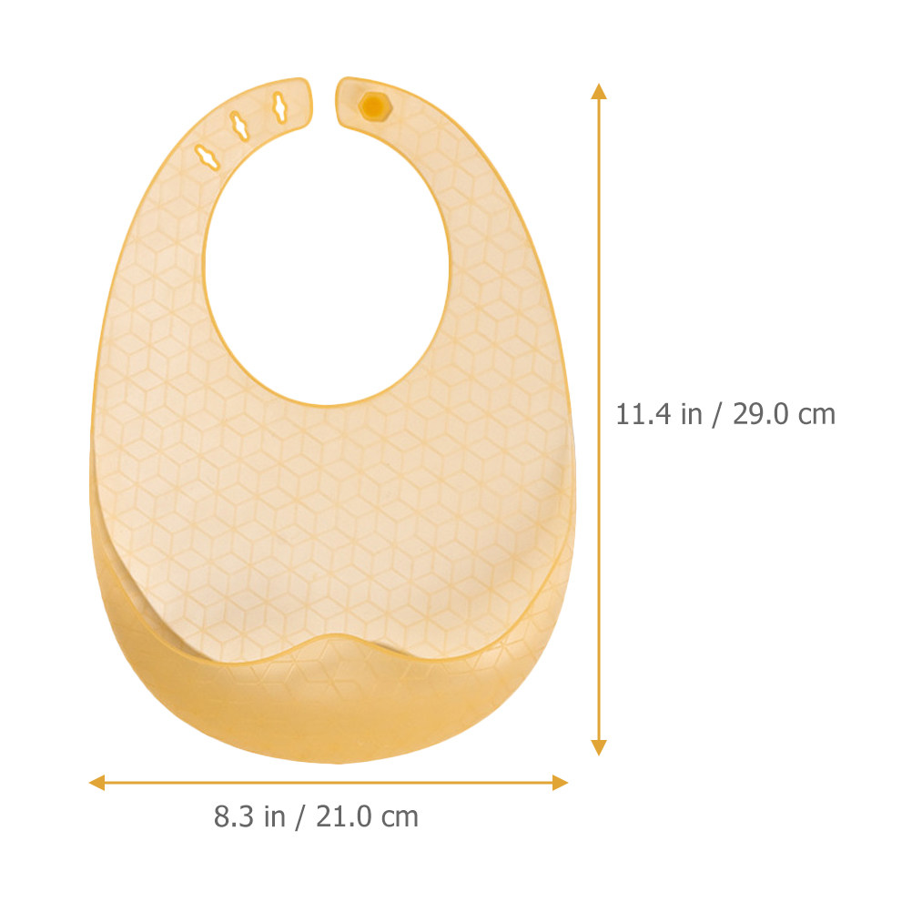 3Pcs Silicone Baby Bibs Soft F - Waterproof Baby Bibs Silicone ulasan dan harga