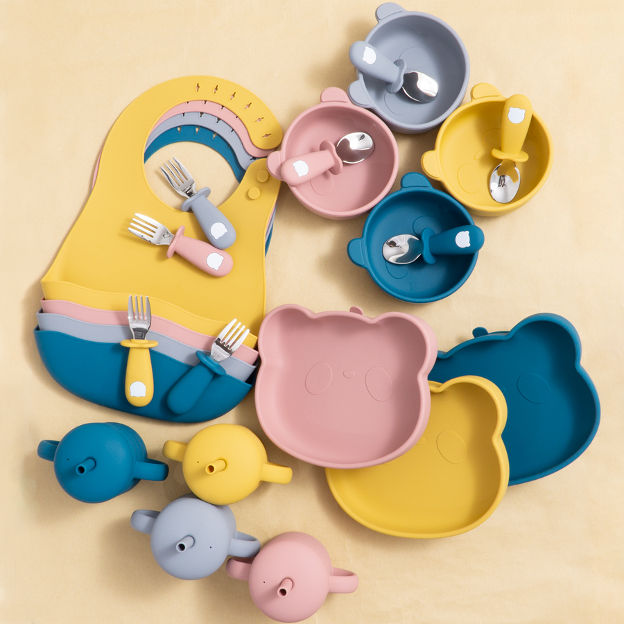 Dropshipping Center Baby Showe - Waterproof Baby Bibs Silicone ulasan dan harga